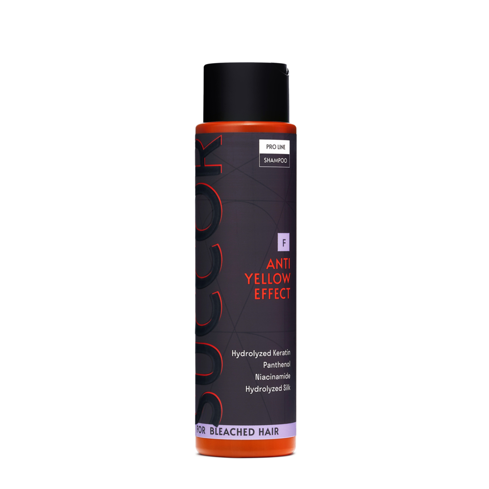 Шампунь від жовтизни для освітленого волосся Succor Anti Yellow Effect Shampoo 400 мл, фото 1