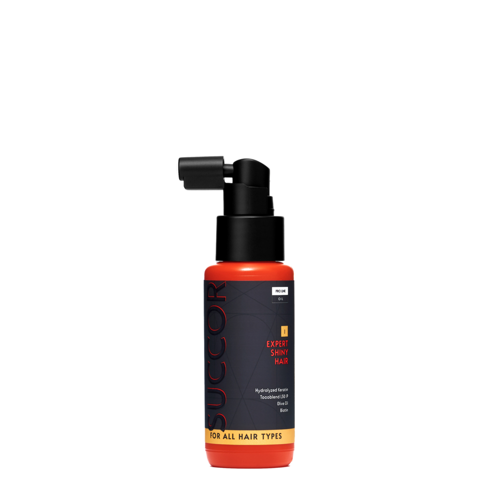 Олійка зволожувальна для сяючого волосся Succor Expert shiny hair Oil 60 мл, фото 1