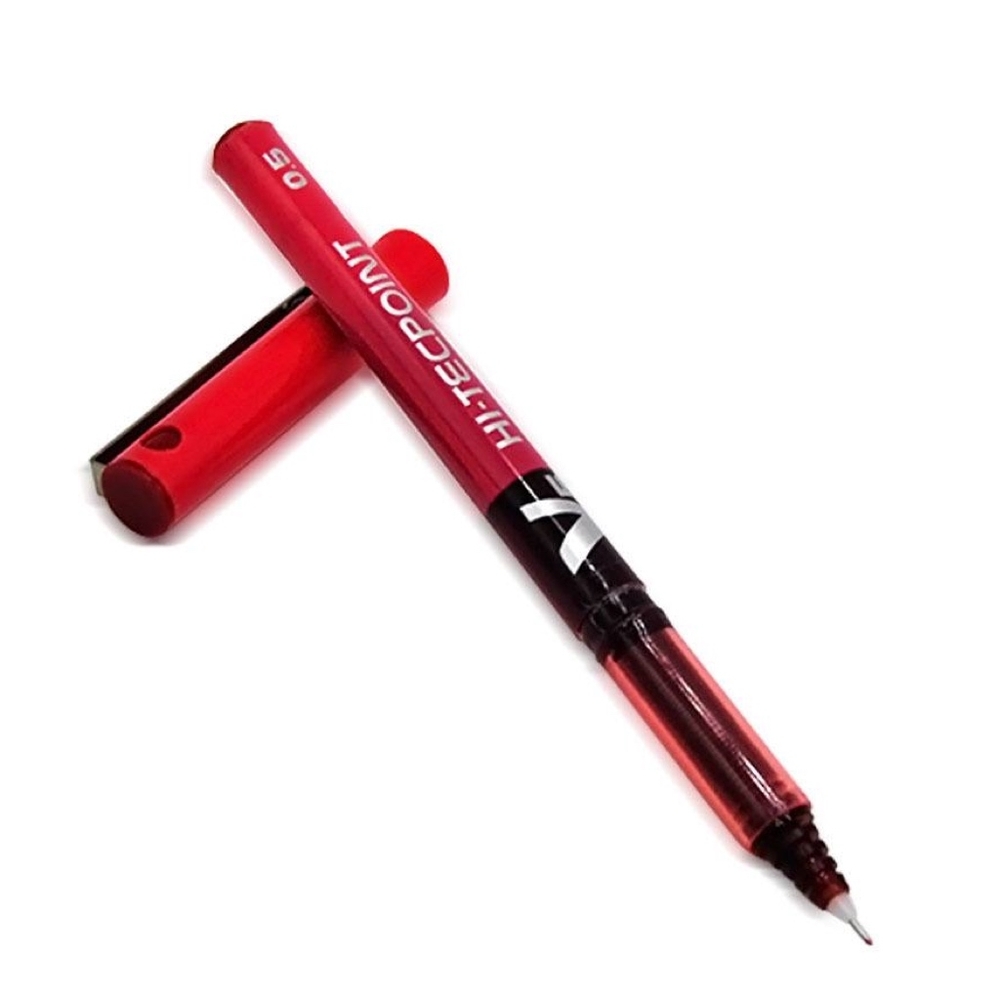 Ручка гелева для ескізу тату Pilot 0.5 мм, червона