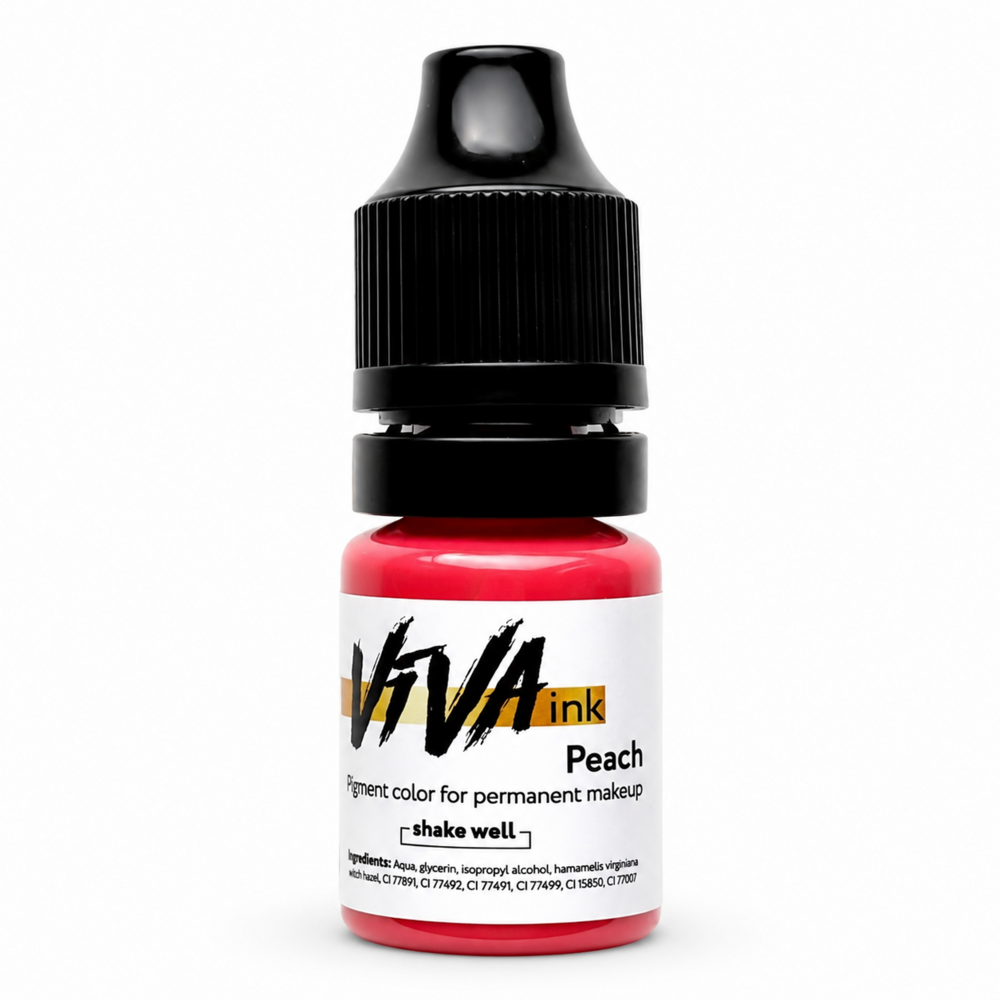 Пігмент Viva Lips 7 Peach для перманентного макіяжу 6 мл, фото 1