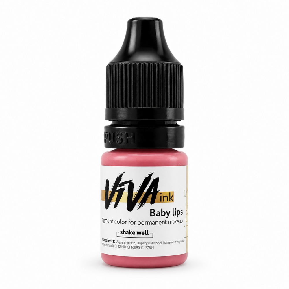 Пігмент Viva Lips 5 Baby Lips для перманентного макіяжу 6 мл, фото 1