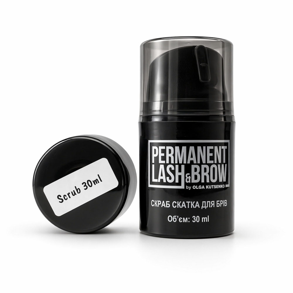 Скраб скатка Permanent lash&brow, 30  мл, фото 1