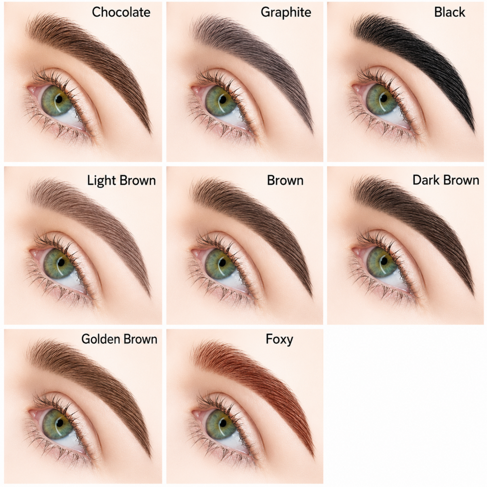 Хна для бровей Ekko Beauty Brown, 5 мл, фото 3