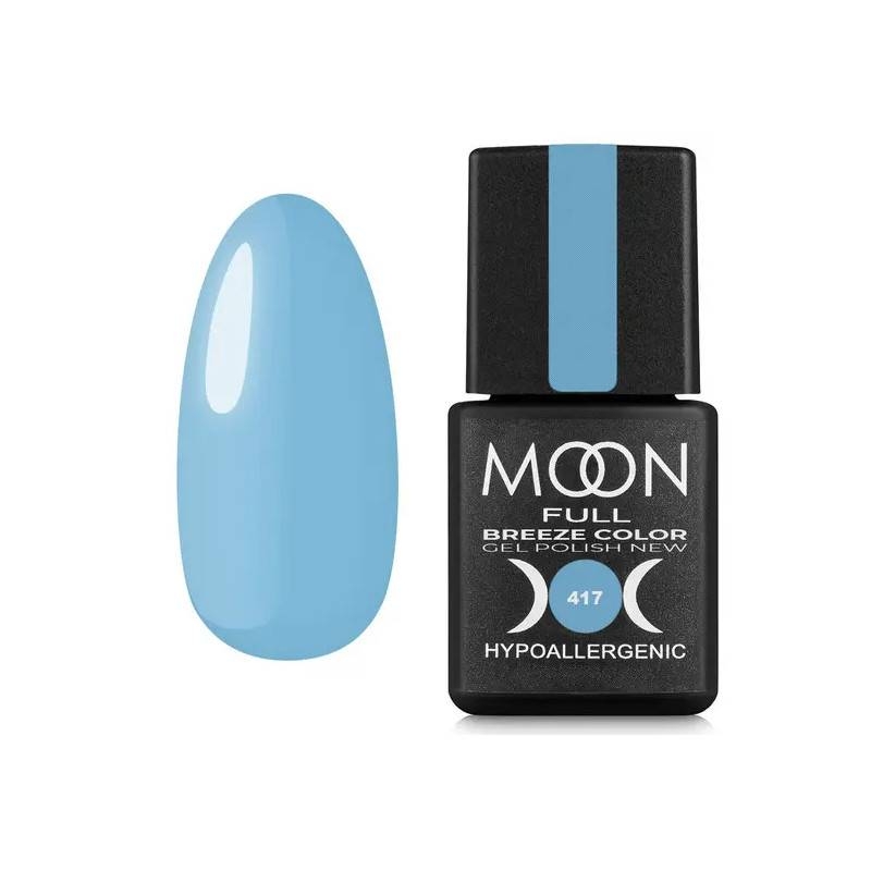 Гель-лак Moon Full Breeze color №417, 8 мл