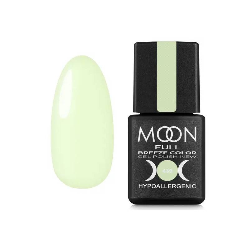 Гель-лак Moon Full Breeze color №439, 8 мл