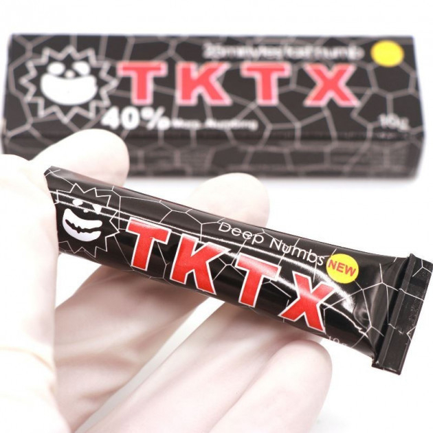 Крем-анестетик TKTX 40% 10г, чорний