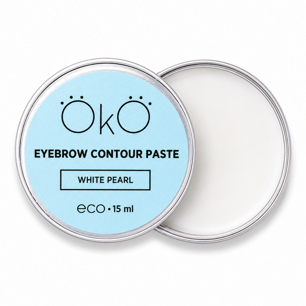 Паста для бровей OKO Eyebrow Contour Paste White Pearl, 15 мл, фото 1