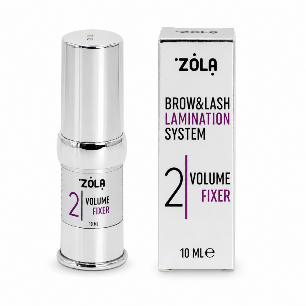 Состав для ламинирования бровей Zola 02 Volume Fixer, 10 мл, фото 1