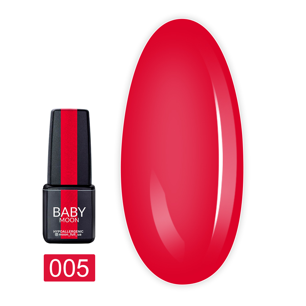 Гель-лак Baby Moon Red Chic №05, 6  мл