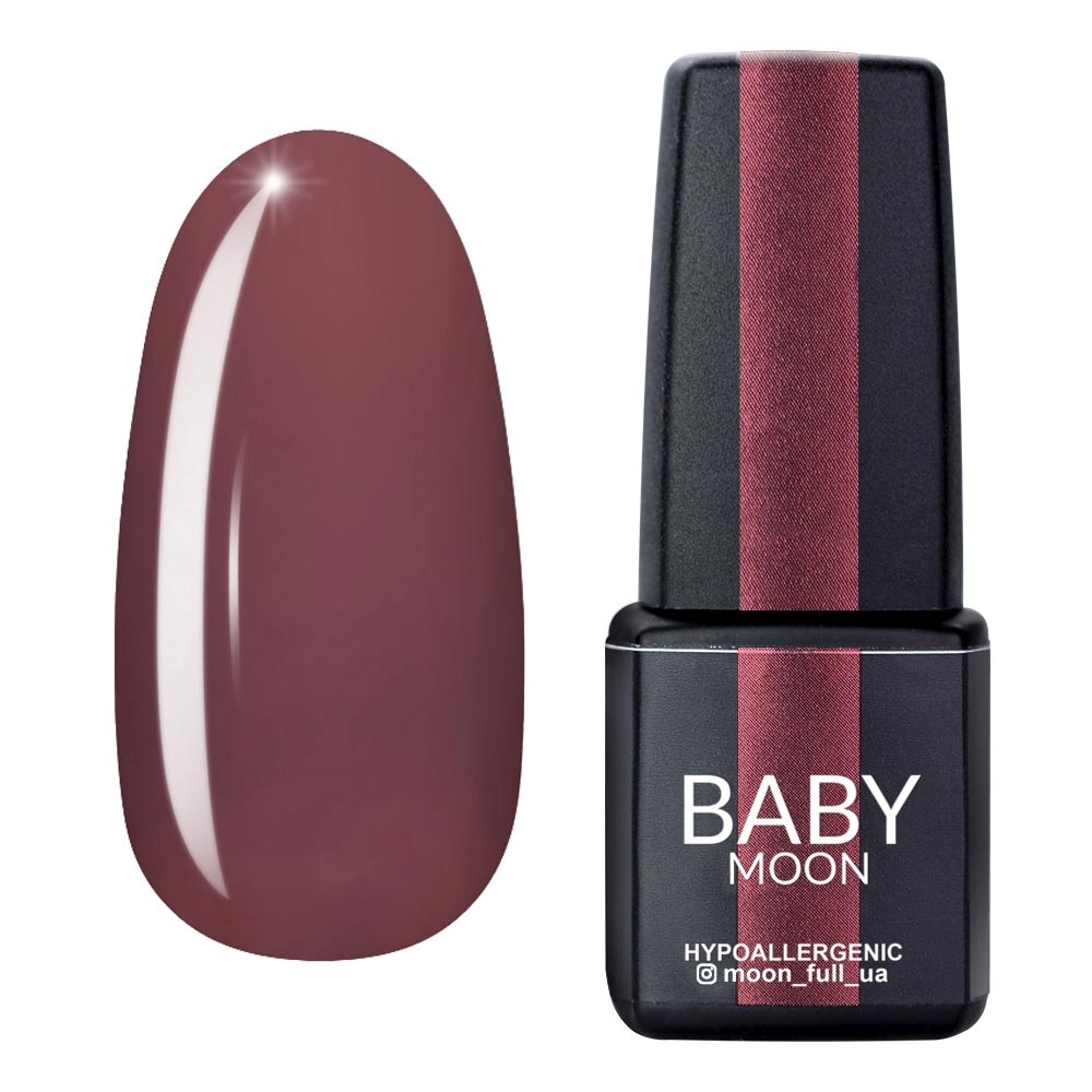 Гель-лак Baby Moon Burgundy №02, 6  мл