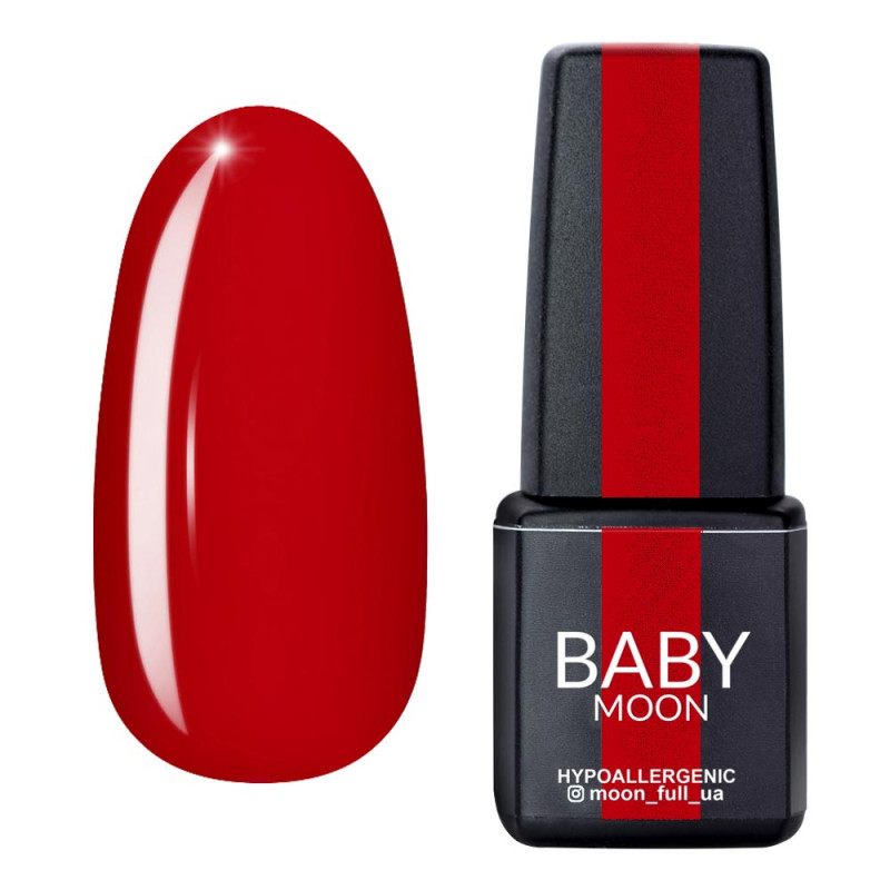 Гель-лак Baby Moon Red Chic №01, 6 мл