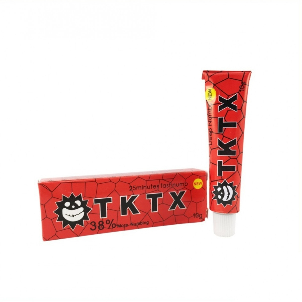 Крем-анестетик TKTX 38% 10 г, червоний