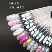 Гель глітерний Saga Galaxy Glitter №12, 8мл