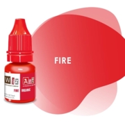 Пигмент WizArt Organic Fire для перманентного макияжа губ, 5мл