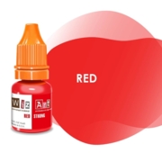 Пігмент WizArt Strong Red для перманентного макіяжу губ, 5мл