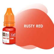 Пігмент WizArt Strong Rusty Red для перманентного макіяжу губ, 5мл