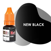 Пігмент WizArt Strong New Black для перманентного макіяжу повік, 5мл
