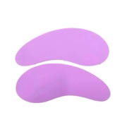  Патчи силиконовые многоразовые для ресниц (1пара), фиолетовые