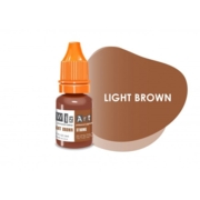 Пигмент WizArt Strong Light Brown для перманентного макияжа бровей, 10мл
