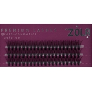 Ресницы-пучки Zola 20D, 14 мм