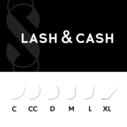 Вії Sculptor Lash&amp;Cash чорні Mix  CC, 0.07, 5-8 мм