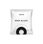 Фарба для брів Okis Brow Deep Black з екстрактом хни, без окисника, 5 мл