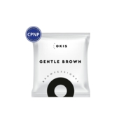 Фарба для брів Okis Brow Gentle Brown з екстрактом хни, без окисника, 5 мл
