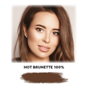 Краска для бровей Okis Brow Hot Brunette с экстрактом хны, без окислителя, 5 мл