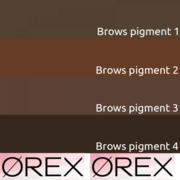 Пігмент Orex Brows №1 для перманентного макіяжу, 10 мл