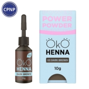Хна для брів ОКО Power Powder №03 10 г, dark brown