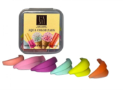Бигуди силиконовые Lami Lashes Aqua Color Pads (7 пар)