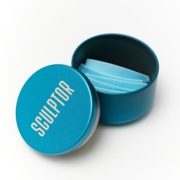Набор силиконовых бигуди Sculptor Open look Mix 4 пары, blue