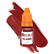 Пигмент WizArt Classic Red Brown для перманентного макияжа губ, 5 мл