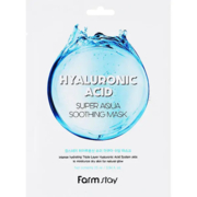 Маска тканинна з гіалуроном Farmstay Hyaluronic Acid Super Aqua Soothing Mask, 25 мл