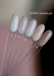 Гель моделирующий Dark Medium Gel №04 без кисточки, 15 мл