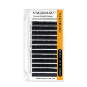 Вії Nagaraku Camellia 12 ліній Mix D, 0.05, 7-8-9  мм