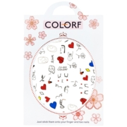 Стикеры для ногтей Colorf CA-664