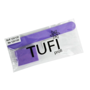 Набор одноразовый для маникюра TUFI profi Premium пилочка 120/150 и баф 120/120 фиолетовый
