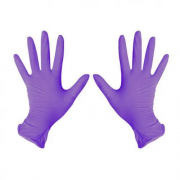Перчатки нитрил MIX M Fortius Pro ™ (100 шт / пач). фиолетовые