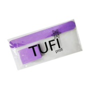 Набор одноразовый для маникюра TUFI profi Premium, пилочка 180/240 и баф 120/120 фиолетовый.