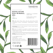 Гель-ексфоліант Tanoya Зелений чай з еко-мінералом, 500мл