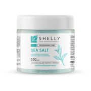 Соль для ванн Shelly с аллантоином, экстрактом зеленого чая и розмарина, 550 г