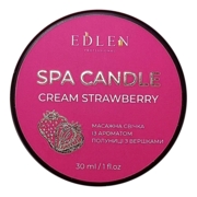 Свеча массажная Edlen Cream Strawberry, 30  мл