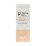 Крем-ВВ для чувствительной кожи с центелой Purito Cica Clearing BB Cream №21 светло бежевый(тестер), 1 мл