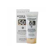 Крем сонцезахисний з пептидами та амінокислотами шовку Medi Peel Active Silky Sun Cream SPF50+PA+++ , 50 мл