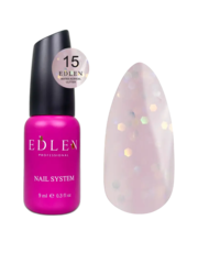 Акригель Edlen Water Glitter №15, 15  мл