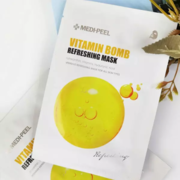 Маска тканевая для лица витаминная с ниацинамидом Medi Peel Vitamin Bomb Refreshing Mask, 25 мл