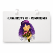 Набір хни для брів AntuOne 7шт/7г, та кондиціонер для брів, 50 мл, фото 2