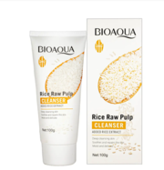 Пенка для умывания с экстрактом риса Bioaqua Rice Raw Pulp Cleanser, 100 г