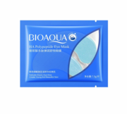 Патчи гидрогелевые для глаз с гиалуроновой кислотой и пептидами Bioaqua HA Polypeptide Eye Mask, 7.5 г